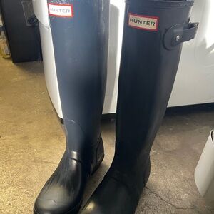 Hunter Classic Blue Tall Boots